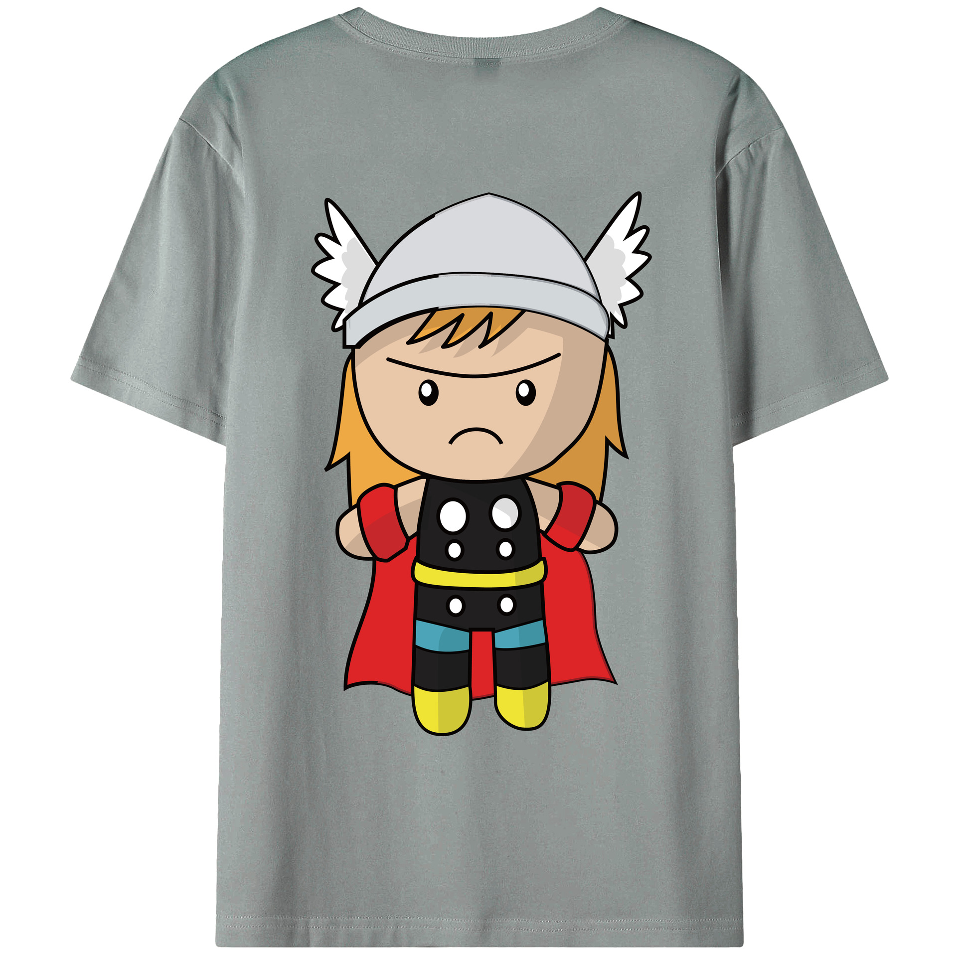 （画像用） アベンジャーズ The Avengers 綿100％ メンズ半袖Tシャツ（バックプリント） 通気性